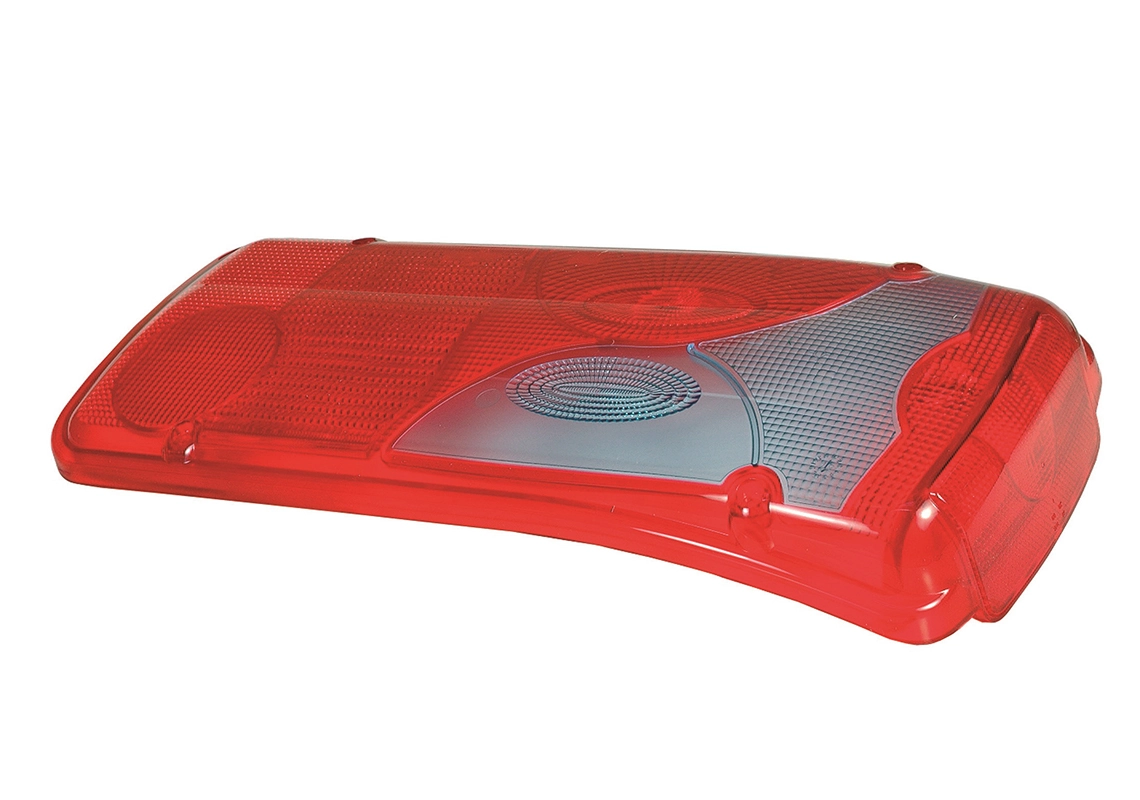 Lens, tail light assembly